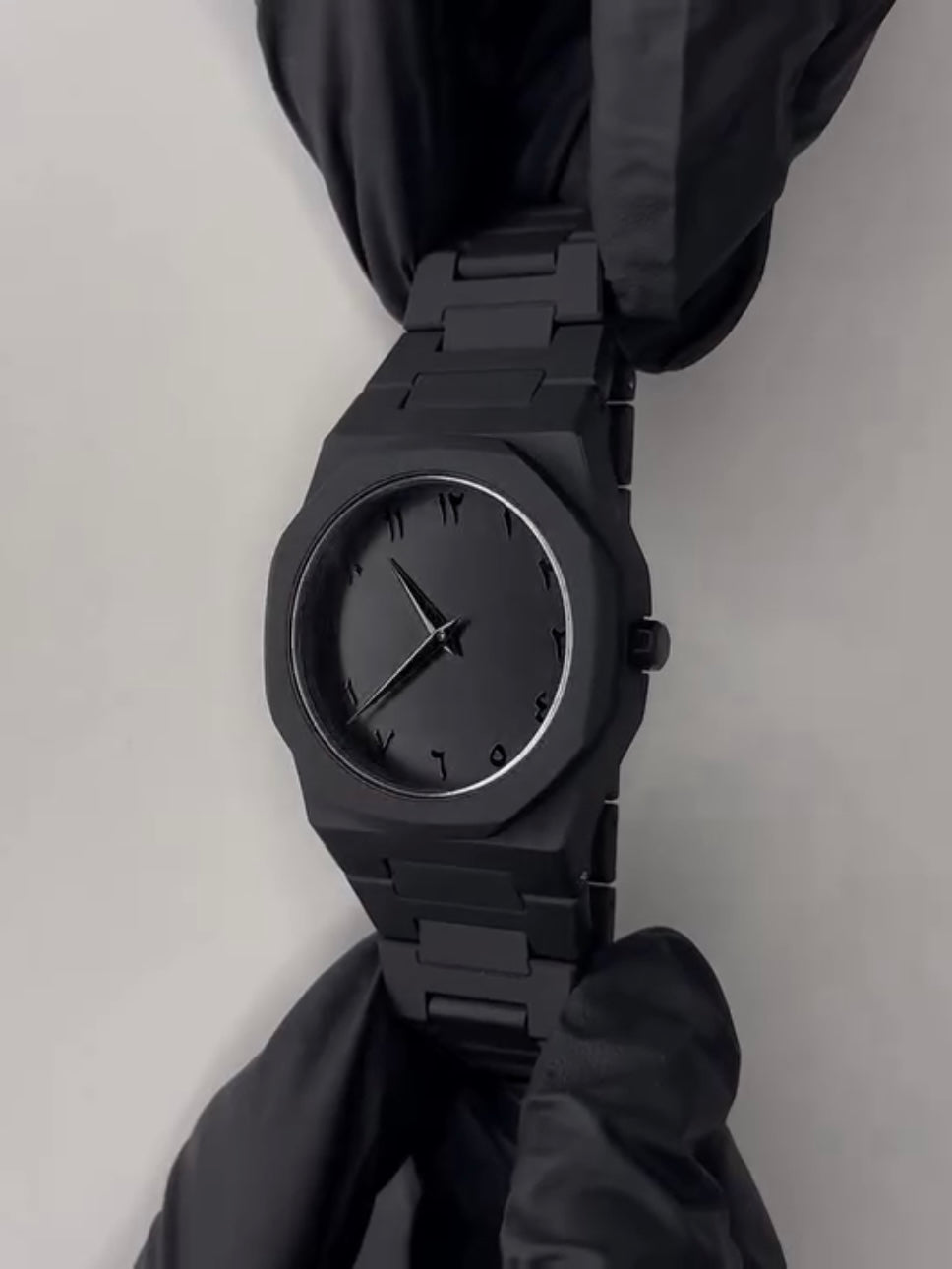 Full BLACK AURA Quartz Watch –  Best Quality Analog Watch For Boys - With Black Box