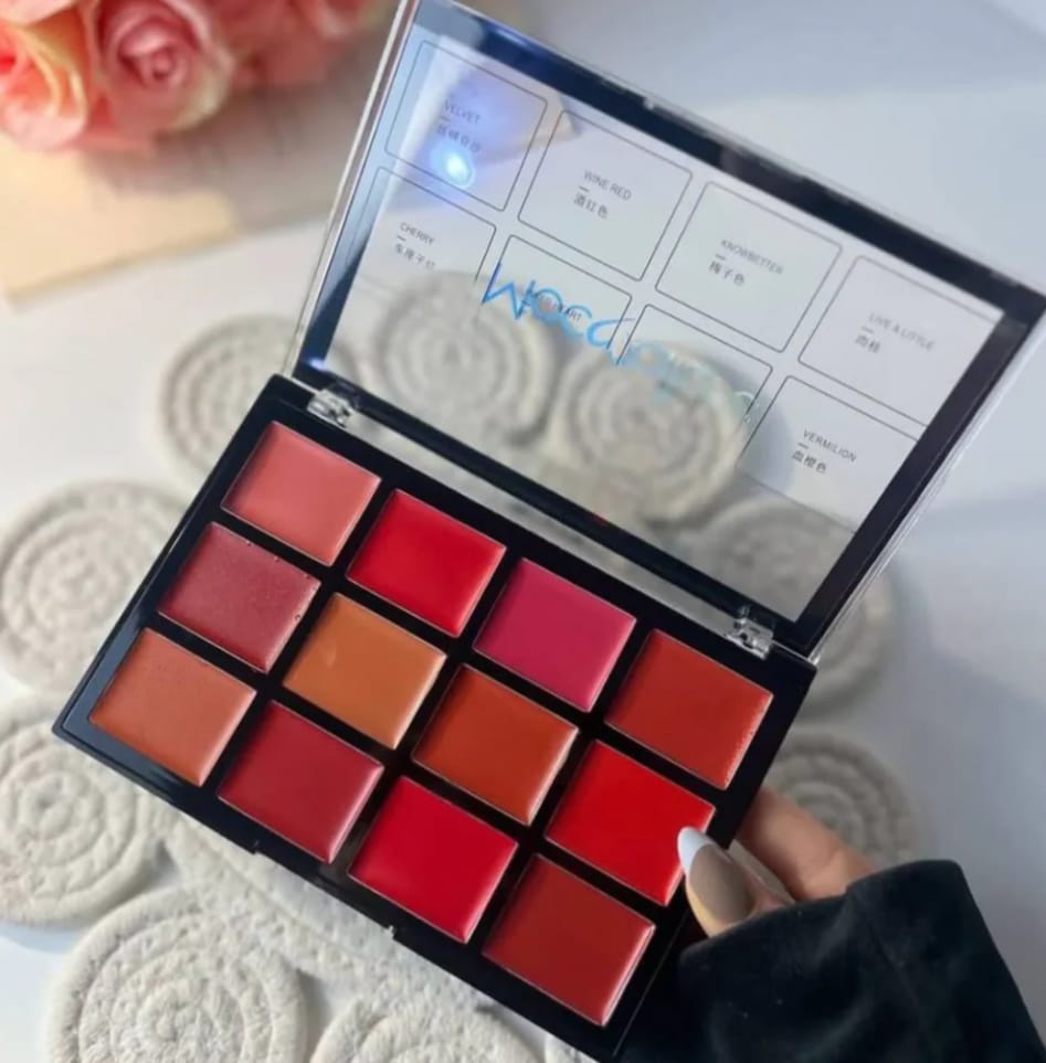 Mocallure 12-Color Lip Palette