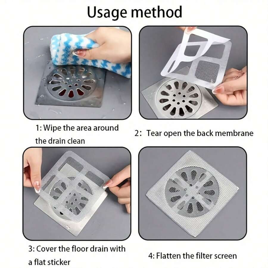 (Pack of 40) Multifunctional Net Sticker Drainer
